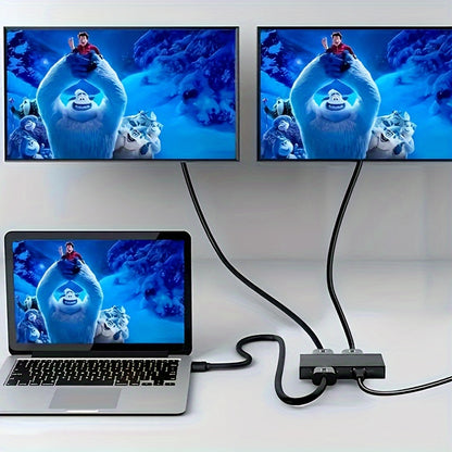 Screen Distribution Made Easy: Connect to Two Devices Simultaneously