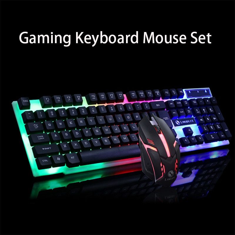 Gaming GTX300 Glowing Keyboard & Mouse Set