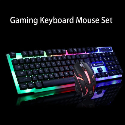 Gaming GTX300 Glowing Keyboard & Mouse Set