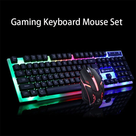 Gaming GTX300 Glowing Keyboard & Mouse Set