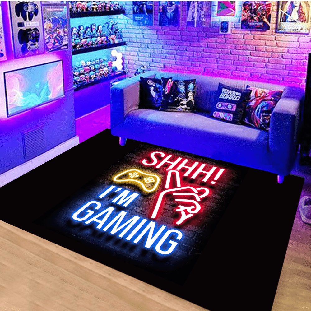 3D Game Carpet Area Rug