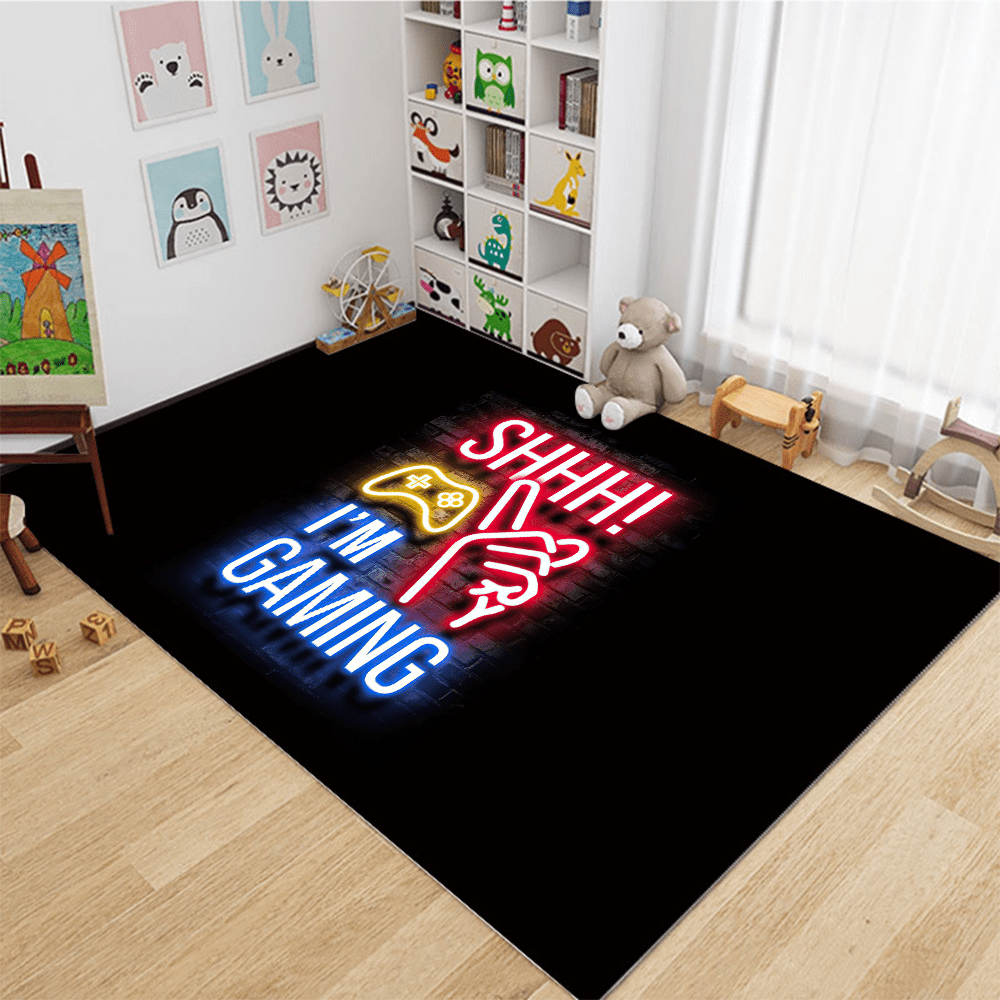 3D Game Carpet Area Rug