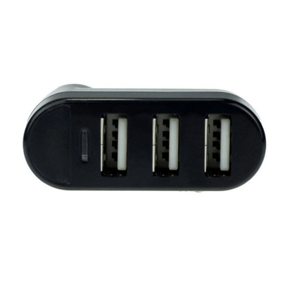 3-Port USB Rotate Splitter Mini Adapter for Laptop and PC Hub