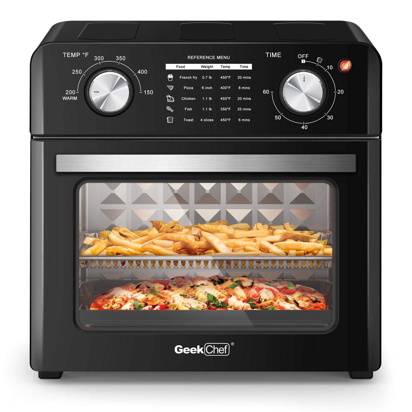 Geek Chef Air Fryer 10QT, Countertop Toaster Oven, Perfect For Countertop