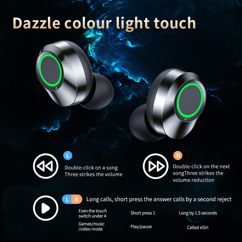 Wireless Bluetooth Headset Smart Digital Display