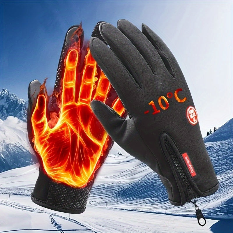 Winter Warm Windproof Waterproof Touch Screen GloveS