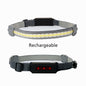 Portable Rechargeable Headlight Flashlight