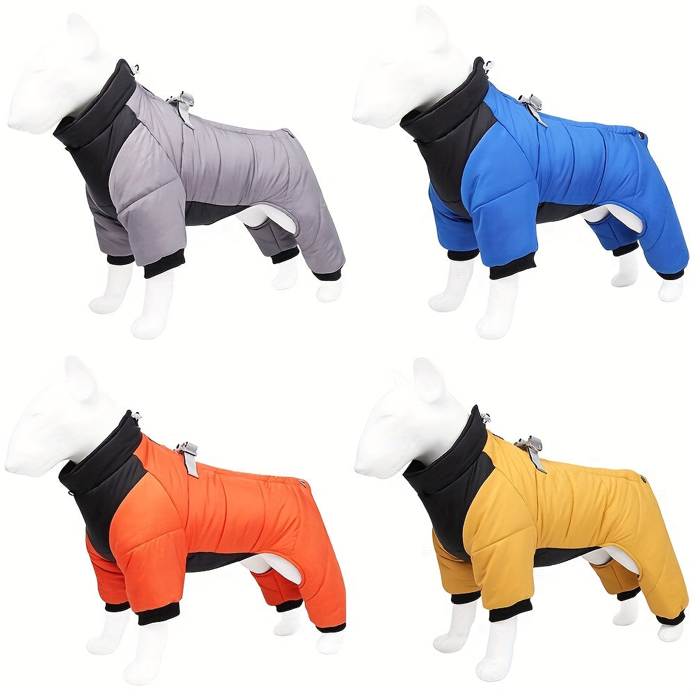 Premium Reflective Pet Clothes: Stylish Safety for Winter Walks!