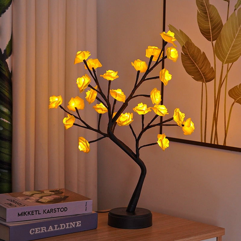 Tree Rose Lamps