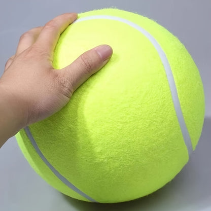 Large Tennis Ball Dog Toy - 24cm/9.5in for Training and Playtime Fun