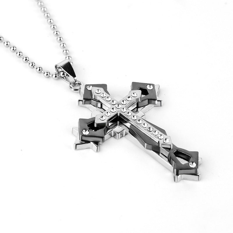 2024 Cross Pendant Stainless Steel