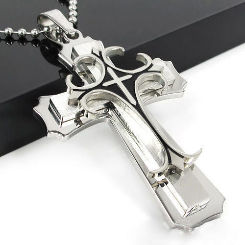 2024 Cross Pendant Stainless Steel