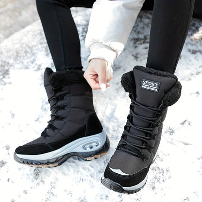 Women's Lace up Thermal Lined Winter Boots