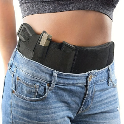 Concealed Carry Belly Band Holster: Elastic, Breathable & Tactical - Perfect For Men & Women!