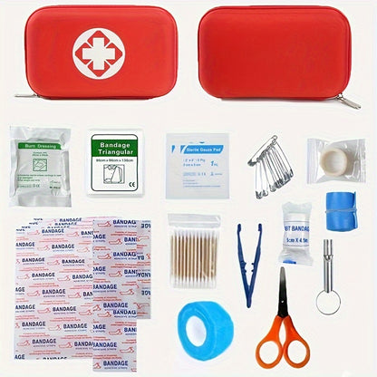 Comprehensive Care On-the-Go: 151pcs/set Portable Universal First Aid Kit