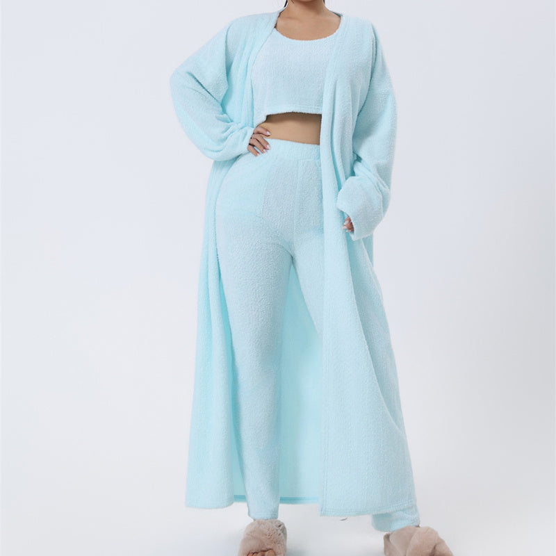 Cozy Pajama 3 Piece Cute Loungewear Set