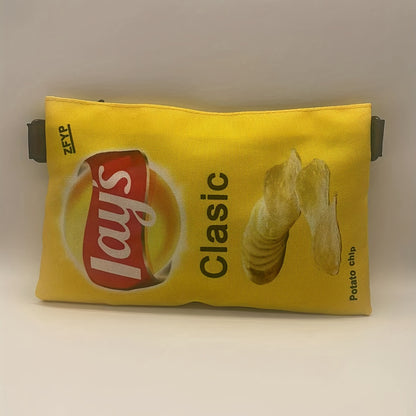 Chic & Crunchy: Creative Potato Chip Crossbody Bag