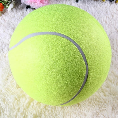 Large Tennis Ball Dog Toy - 24cm/9.5in for Training and Playtime Fun