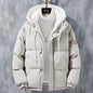 Fashion Hooded Men's Winter Windproof Coat