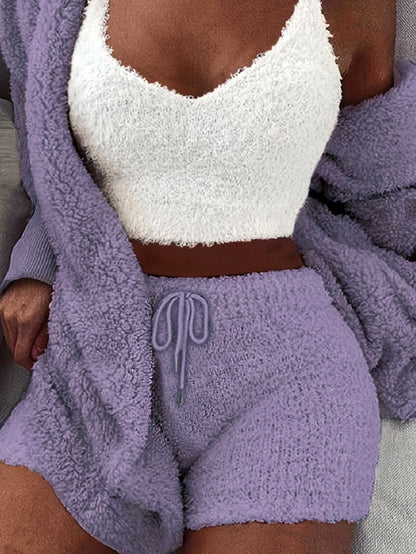 Warm Fuzzy Pajama Set – Cozy Comfort Ensemble