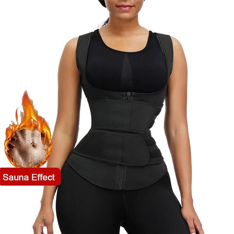 Women's Body Shaper Waist Trainer Fitness Suits