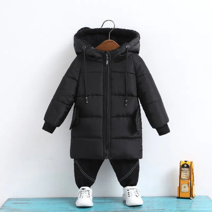 Autumn Winter Parkas Girls Jackets or Boys Coat: Winter Outerwear