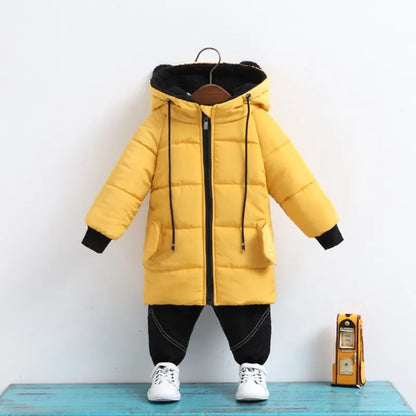 Autumn Winter Parkas Girls Jackets or Boys Coat: Winter Outerwear