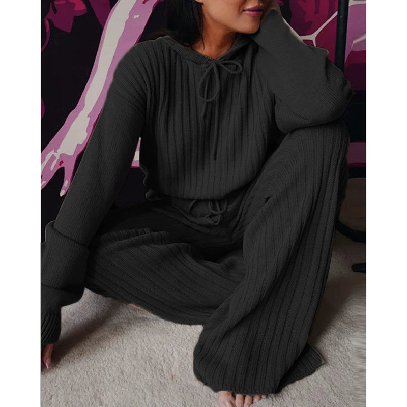 Versatile knit Loungewear set :Epitome of Style and Comfort