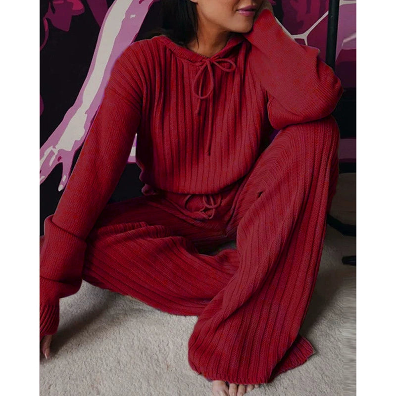 Versatile knit Loungewear set :Epitome of Style and Comfort