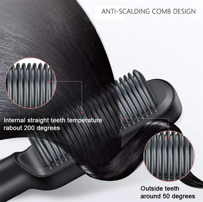 StyleTech Pro: Hair Brush Hot Air Comb for Effortless Styling & Protection