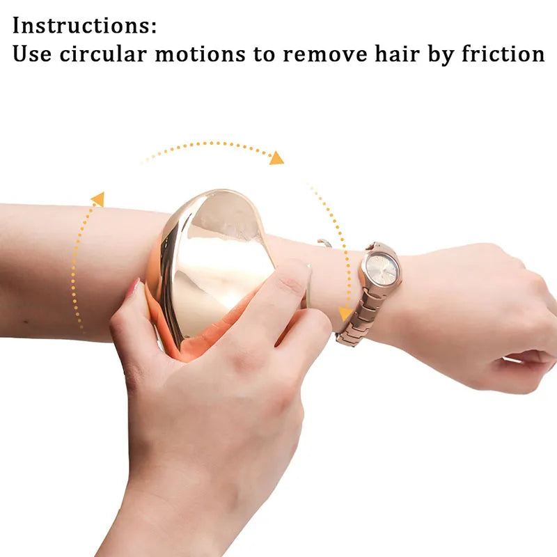 Hair Removal Painless Epilator Easy Cleaning Reusable Body Care Tool