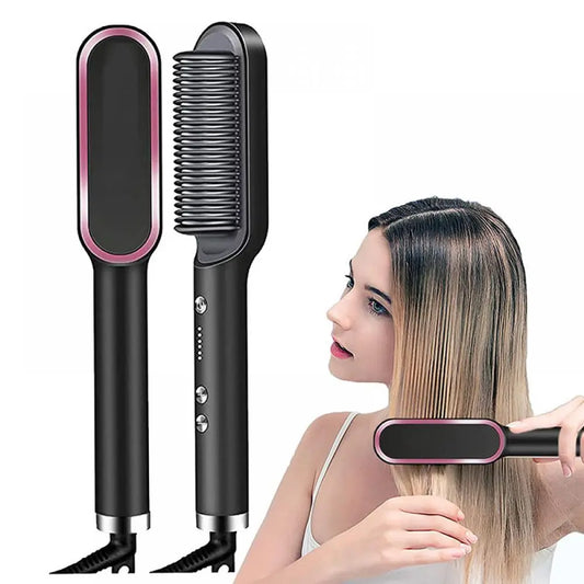 StyleTech Pro: Hair Brush Hot Air Comb for Effortless Styling & Protection