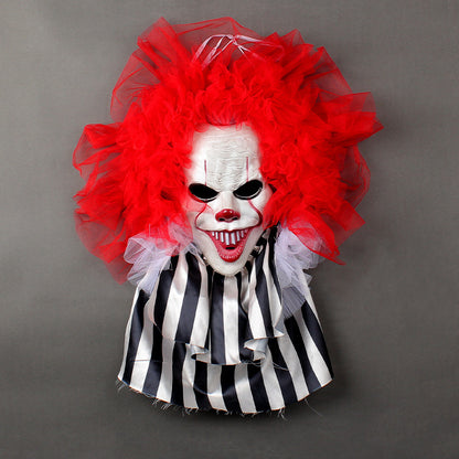 Summon Fear: Pennywise Clown Wreath - Your Gateway to Haunting Thrills