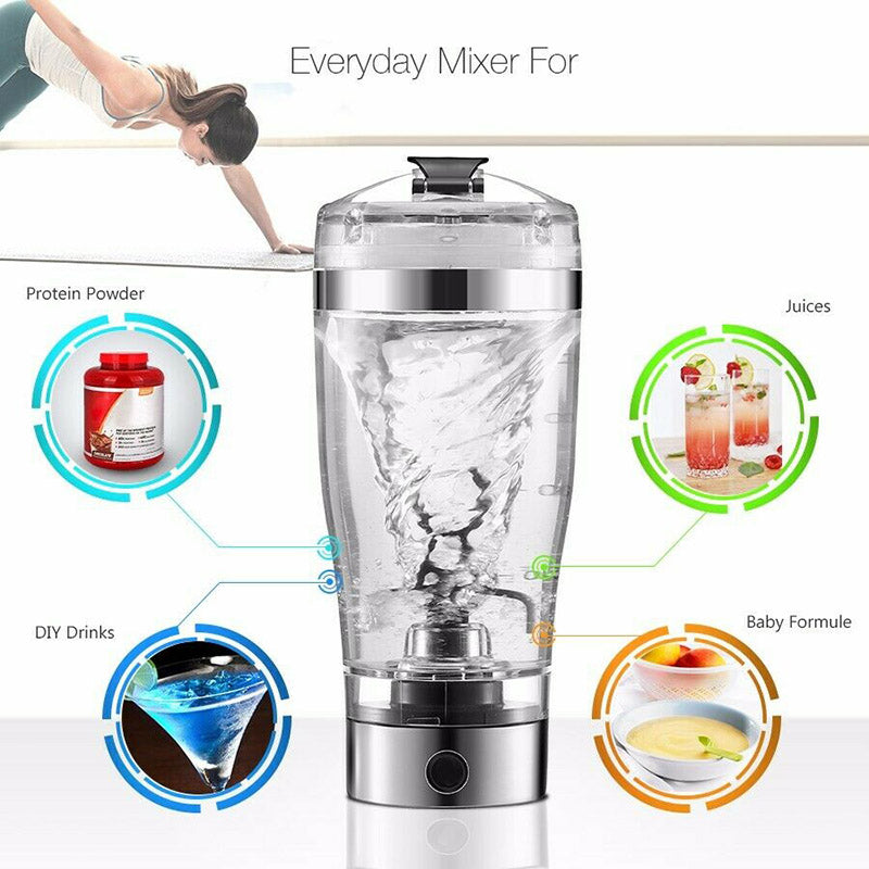 USB Electric Protein Shake Mixer for Sports and Fitness