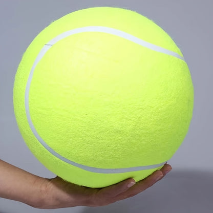 Large Tennis Ball Dog Toy - 24cm/9.5in for Training and Playtime Fun