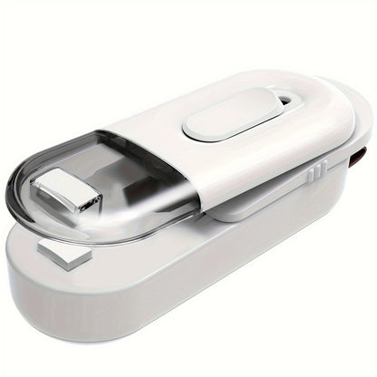 Seal & Save: Mini Vacuum Sealer with 2-in-1 Heat Sealer and Cutter