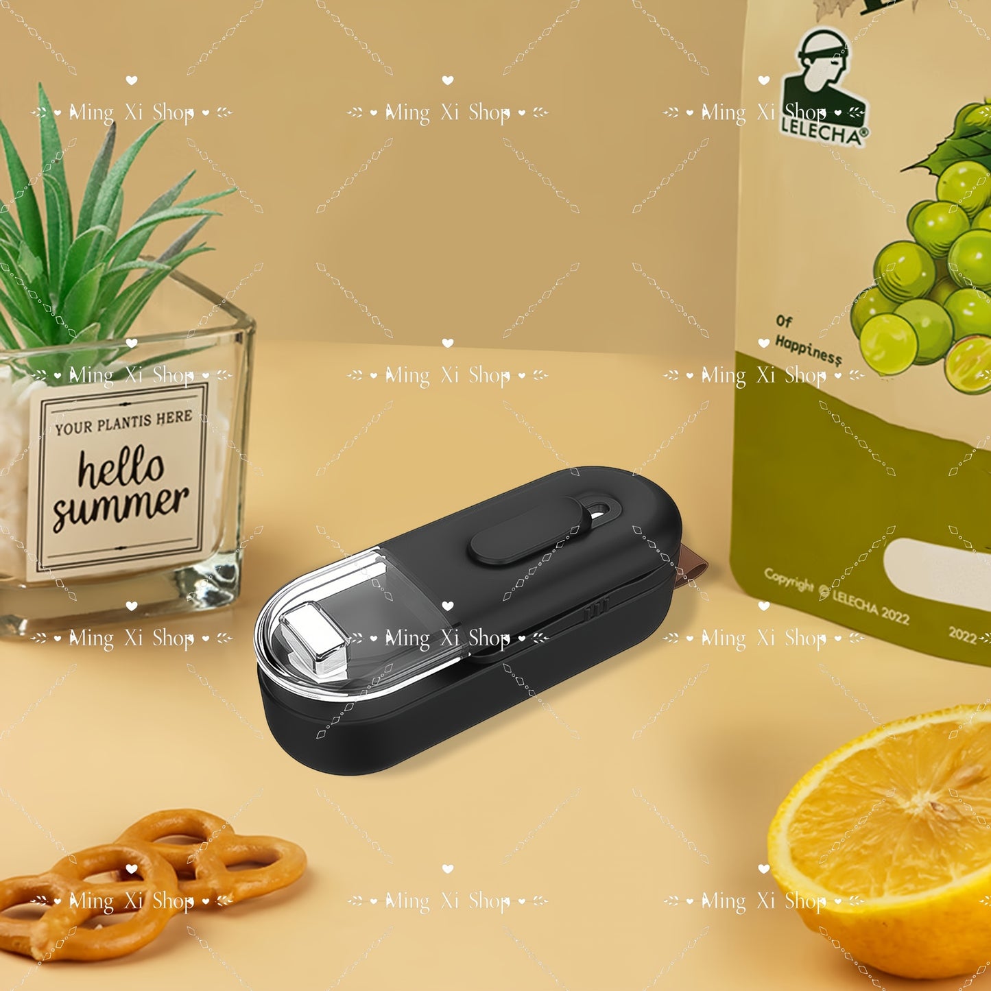 Seal & Save: Mini Vacuum Sealer with 2-in-1 Heat Sealer and Cutter