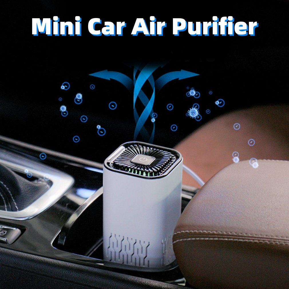 Portable Negative Ion Generator Car Air Purifier