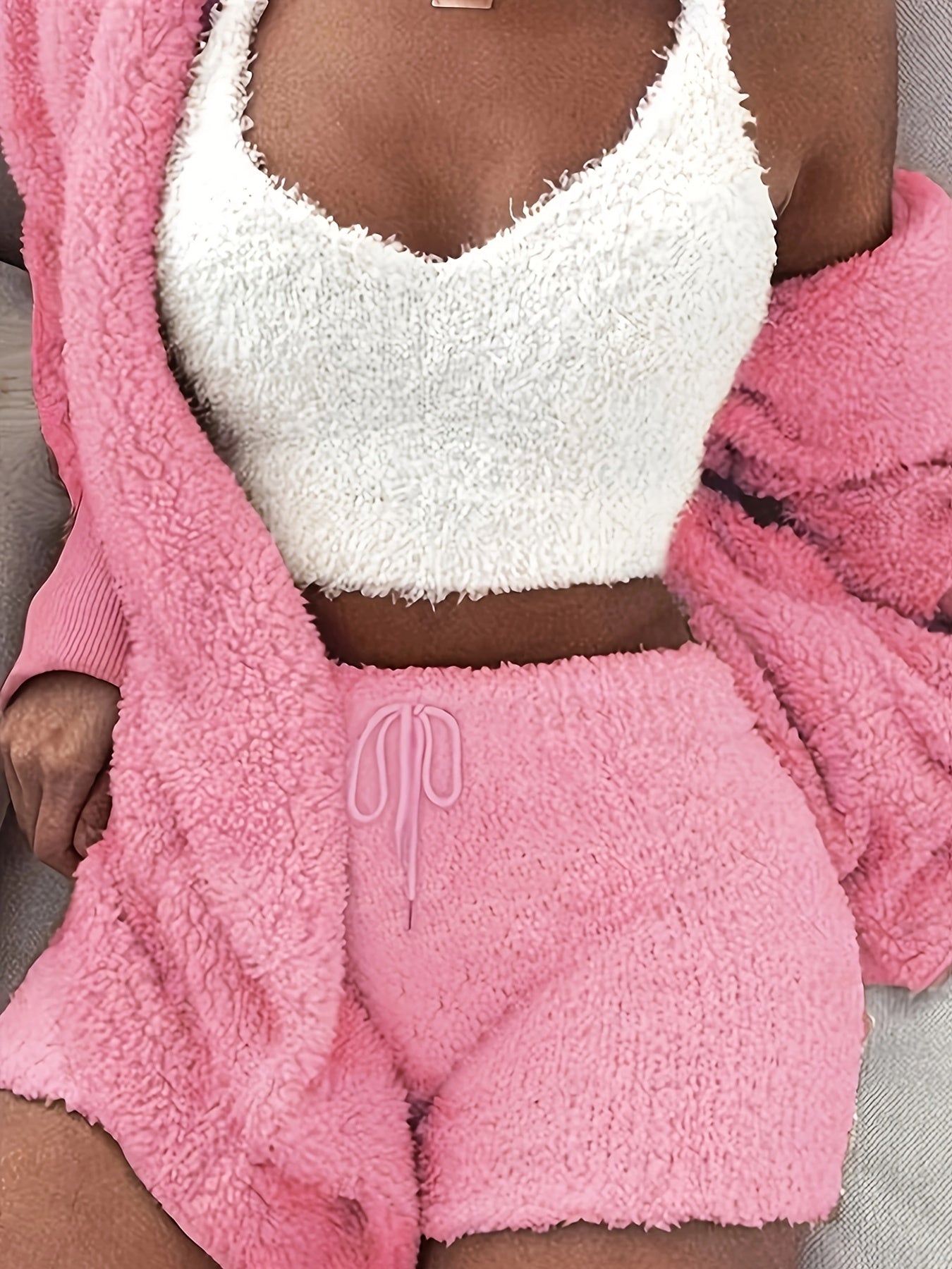 Warm Fuzzy Pajama Set – Cozy Comfort Ensemble