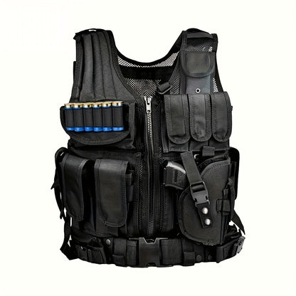 Men's Training Vest: Detachable Belt, Subcompact/Compat/Standard Holster