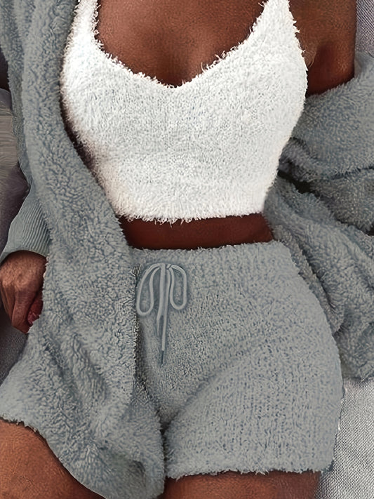 Warm Fuzzy Pajama Set – Cozy Comfort Ensemble