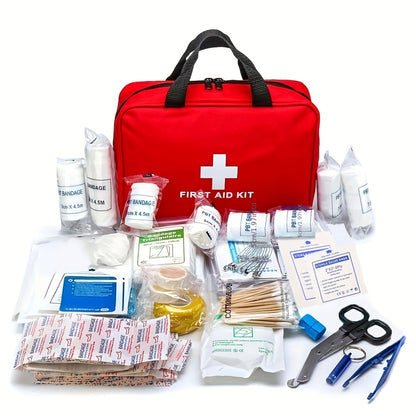 Comprehensive Care On-the-Go: 151pcs/set Portable Universal First Aid Kit