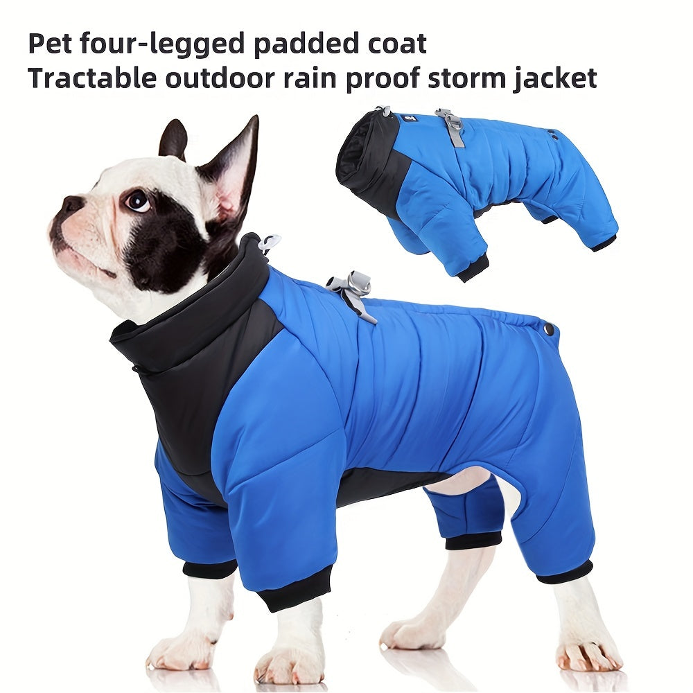 Premium Reflective Pet Clothes: Stylish Safety for Winter Walks!